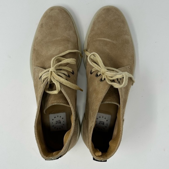 George Brown Bilt Tan Suede Foster Chukka Boots Size 8 - Picture 4 of 8